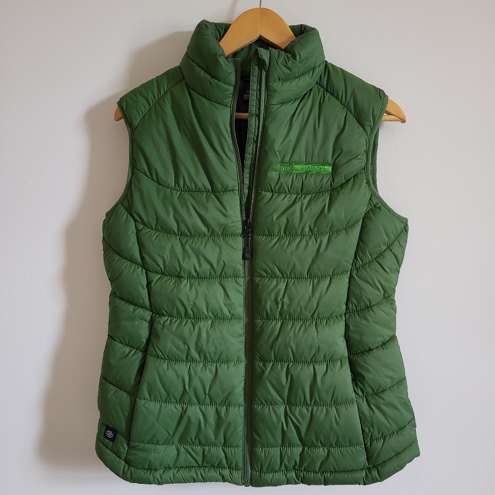 Storm Tech Green Puffer Vest